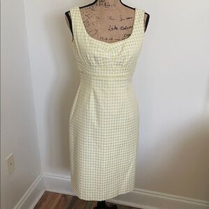 ANTONIO MELANI Yellow Sleeveless Sundress, size 4